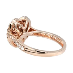 1 Carat Diamond Ring For Women Heart Design 14K Yellow Gold 15 1 Carat Diamond Ring For Women Heart Design 14K Yellow Gold -The King Of Accessories 1 carat diamond ring for women heart design 14k yellow rose white gold backro