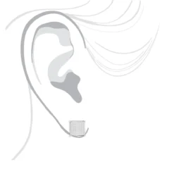 10K White Gold Pave Diamond Stud Earrings 0.27ct -The King Of Accessories 10k pave diamond stud earrings 027ct p 41213 bodwh