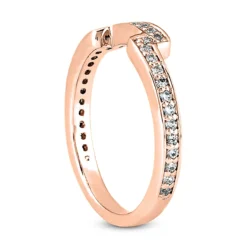 14K White Gold Diamond Engagement Ring Set 1.11ct -The King Of Accessories 14k diamond engagement ring set 111ct p 35160 additional rose 3