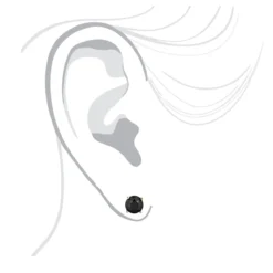 14K Yellow Gold Black Diamond Earrings Prong Set Studs 1.25ct -The King Of Accessories 14k gold black diamond earrings prong set studs 125ct p 6055 bodye