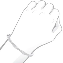 14K White Gold Diamond Bangle Bracelet For Women 1ct By Luxurman 10 14K White Gold Diamond Bangle Bracelet For Women 1ct By Luxurman -The King Of Accessories 14k gold diamond bangle bracelet for women 1ct by luxurman bodwh