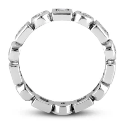 14K White Gold Diamond Eternity Band 1.12ct -The King Of Accessories 14k gold diamond eternity band 112ct p 24941 additional white