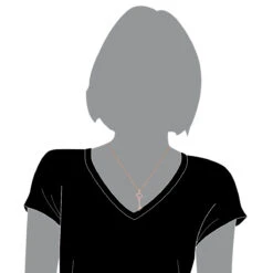 14K Rose Gold Diamond Key Pendant 0.42ct 10 14K Rose Gold Diamond Key Pendant 0.42ct -The King Of Accessories 14k gold diamond key pendant 042ct p 35150 bodro