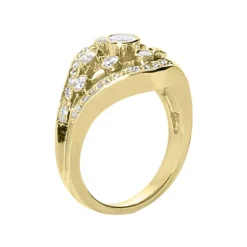 14K White Gold Diamond Right Hand Ring 0.86ct -The King Of Accessories 14k gold diamond right hand ring 086ct p 29724 back yellow