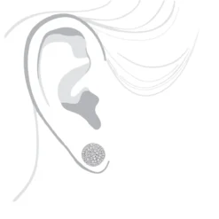 14K White Gold Pave Diamond Earrings For Men & Women 3/4ct Studs Real Diamonds 10 14K White Gold Pave Diamond Earrings For Men & Women 3/4ct Studs Real Diamonds -The King Of Accessories 14k gold pave diamond earrings for men women 34ct studs real diamonds bodwh