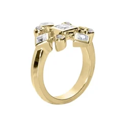 14K White Gold Right Hand Diamond Ring 1.20ct 7 14K White Gold Right Hand Diamond Ring 1.20ct -The King Of Accessories 14k gold right hand diamond ring 120ct p 29751 back yellow