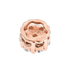 14K White Gold Round Diamond Cluster Pendant For Women 0.5ct -The King Of Accessories 14k gold round diamond cluster pendant 049ct p 27349 backro