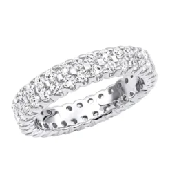 14K White Gold Round Diamond Eternity Band 1.74ct 9 14K White Gold Round Diamond Eternity Band 1.74ct -The King Of Accessories 14k gold round diamond eternity band 174ct p 24850 backwh