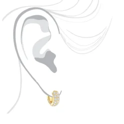 14K Yellow Gold Round Diamond Huggie Earrings Hoops 0.62ct 14 14K Yellow Gold Round Diamond Huggie Earrings Hoops 0.62ct -The King Of Accessories 14k gold round diamond huggie earrings hoops 062ct p 6034 bodye