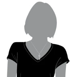 14K White Gold Round Diamond Key Pendant 0.18ct 10 14K White Gold Round Diamond Key Pendant 0.18ct -The King Of Accessories 14k gold round diamond key pendant 018ct p 30608 bodwh