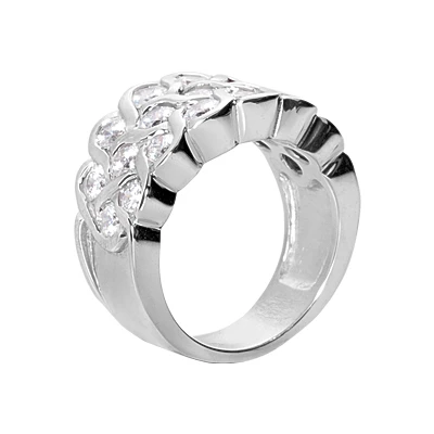 14K White Gold Round Diamond Ladies Ring 2.02ct 3 14K White Gold Round Diamond Ladies Ring 2.02ct - Image 3