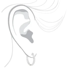 14K White Gold Small Inside Out Diamond Hoop Earrings For Women 2.7ct 1 Inch 10 14K White Gold Small Inside Out Diamond Hoop Earrings For Women 2.7ct 1 Inch -The King Of Accessories 14k gold small inside out diamond hoop earrings 242ct p 6933 bodwh