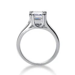 14K White Gold Solitaire Engagement Ring 0.25ct 3.96mm -The King Of Accessories 14k gold solitaire engagement ring 025ct p 23217 additional white