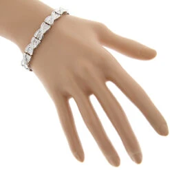 14K Yellow Gold Women's Baguette Diamond Bracelet 4 Ct 10 14K Yellow Gold Women's Baguette Diamond Bracelet 4 Ct -The King Of Accessories 14k gold womens baguette diamond bracelet 495ct p 5778 bodwh