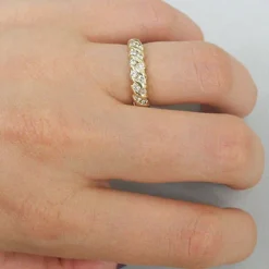 14K White Gold Women's Round Diamond Band 0.34ct 5 14K White Gold Women's Round Diamond Band 0.34ct -The King Of Accessories 14k gold womens round diamond band 034ct p 5835bod