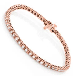 14K White Gold Round Diamond Tennis Bracelet For Women 1 3/4ct G/VS -The King Of Accessories 14k round diamond tennis bracelet 171ct p 22479 ro