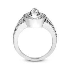 18K White Gold Diamond Engagement Ring 1.42ct 7.8mm 17 18K White Gold Diamond Engagement Ring 1.42ct 7.8mm -The King Of Accessories 18k gold diamond engagement ring 142ct p 35012 additional white