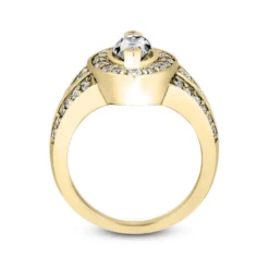 18K White Gold Diamond Engagement Ring 1.42ct 7.8mm 16 18K White Gold Diamond Engagement Ring 1.42ct 7.8mm -The King Of Accessories 18k gold diamond engagement ring 142ct p 35012 additional yellow