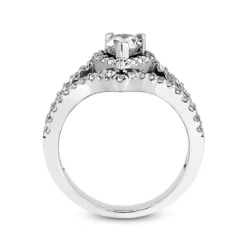 18K White Gold Diamond Engagement Ring 1.49ct 6.1mm 17 18K White Gold Diamond Engagement Ring 1.49ct 6.1mm -The King Of Accessories 18k gold diamond engagement ring 149ct p 34574 additional white