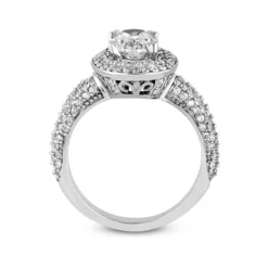 18K White Gold Diamond Engagement Ring 1.52ct 17 18K White Gold Diamond Engagement Ring 1.52ct -The King Of Accessories 18k gold diamond engagement ring 152ct p 34506 additional white