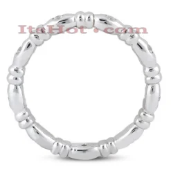 18K White Gold Diamond Eternity Band 0.14ct -The King Of Accessories 18k gold diamond eternity band 014ct p 30516bod