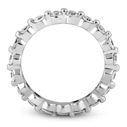 Thin 18K White Gold Diamond Eternity Band 1.33ct 17 Thin 18K White Gold Diamond Eternity Band 1.33ct -The King Of Accessories 18k gold diamond eternity band 133ct p 30466 additional white