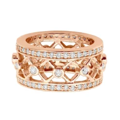 18K White Gold Diamond Eternity Ring 1ct -The King Of Accessories 18k gold diamond eternity ring 1ct p 30541 backro