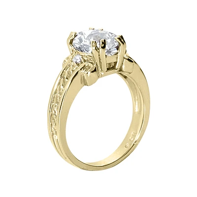 18K White Gold Ladies Diamond Ring 3.05ct 4 18K White Gold Ladies Diamond Ring 3.05ct - Image 4
