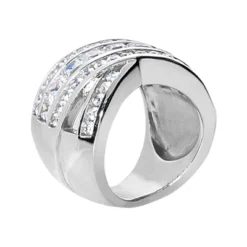 18K White Gold Ladies Diamond Ring 3.43ct 6 18K White Gold Ladies Diamond Ring 3.43ct -The King Of Accessories 18k gold ladies diamond ring 343ct p 32932 back white 20220426