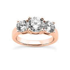 18K White Gold Round Diamond Engagement Ring Set 1.95ct Band: 2.50mm, Eng.: 2.80mm 20 18K White Gold Round Diamond Engagement Ring Set 1.95ct Band: 2.50mm, Eng.: 2.80mm -The King Of Accessories 18k gold round diamond engagement ring set 195ct p 30007 back rose 20220420 20220426