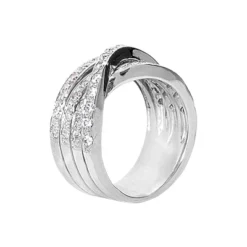 18K White Gold Round Diamond Ladies Ring 1.15ct 9.9mm 6 18K White Gold Round Diamond Ladies Ring 1.15ct 9.9mm -The King Of Accessories 18k gold round diamond ladies ring 115ct p 32944 back white 20220426