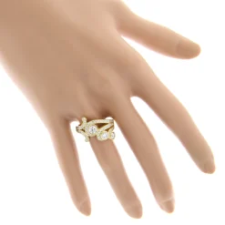 18K Yellow Gold Round Diamond Right Hand Women's Ring 1.17ct 10 18K Yellow Gold Round Diamond Right Hand Women's Ring 1.17ct -The King Of Accessories 18k gold round diamond right hand womens ring 117ct p 31591 bodye