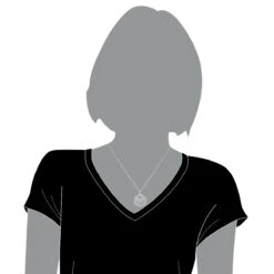 3D Diamond Circle Pendant 1.32ct 14K White Gold 9 3D Diamond Circle Pendant 1.32ct 14K White Gold -The King Of Accessories 3d diamond circle pendant 132ct 14k gold bodwh