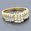 Affordable Diamond Engagement Ring 0.83ct 14K Yellow Gold