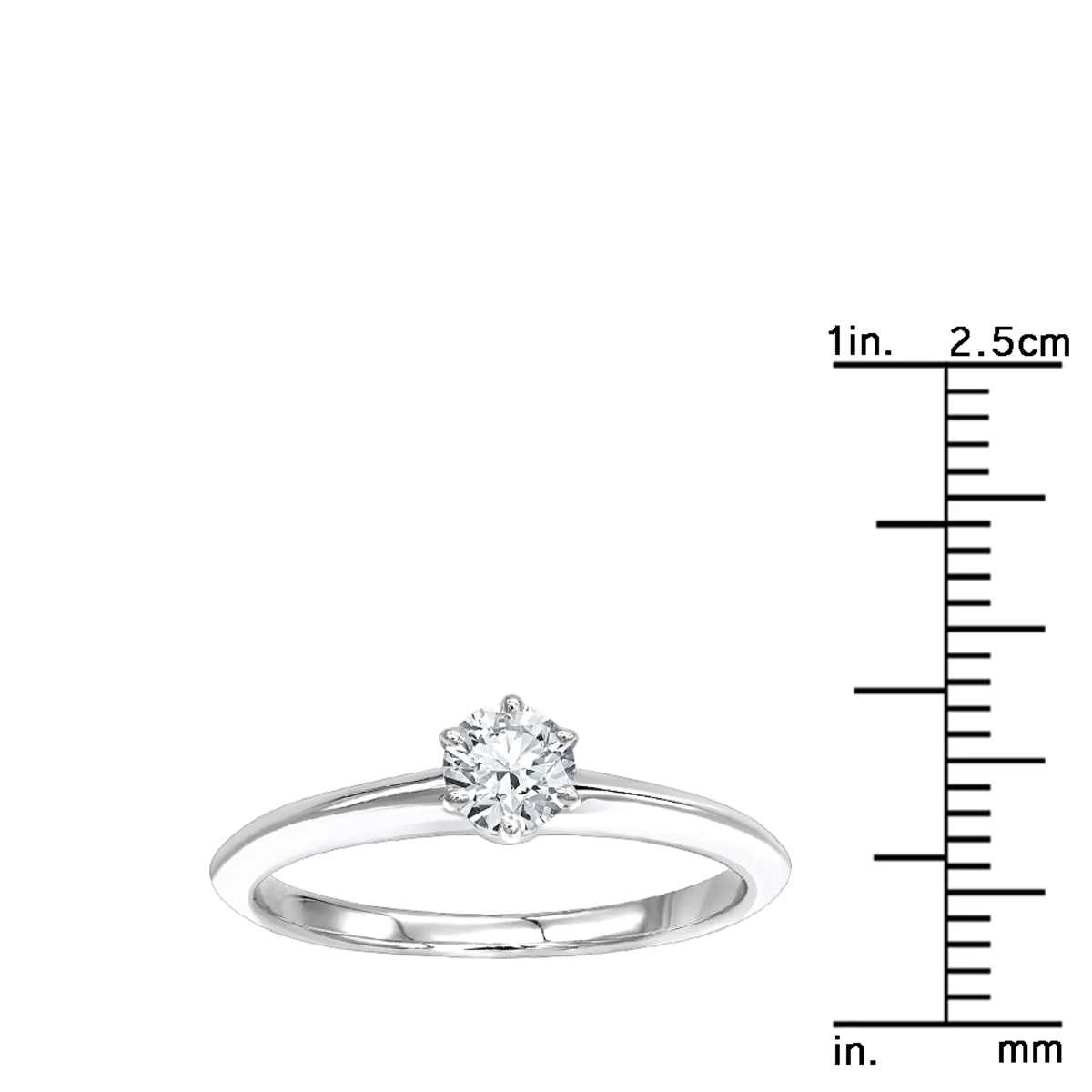 Tiffany & Co. Authentic Tiffany & Co Platinum Diamond Engagement Ring 0.32ct 4 Tiffany & Co. Authentic Tiffany & Co Platinum Diamond Engagement Ring 0.32ct - Image 4