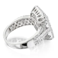 Designer 2.40ct Diamond 14K White Gold Diamond Ring 8 Designer 2.40ct Diamond 14K White Gold Diamond Ring -The King Of Accessories designer diamond rings 14k gold diamond ring 240ct p 6108 backwh