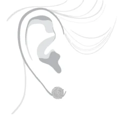 Pave Diamond Circle Earrings Studs 0.24ct Sterling Silver -The King Of Accessories diamond circle earrings 024ct sterling silver p 47926bod