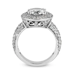 Diamond Platinum Engagement Ring 1.89ct 5 Diamond Platinum Engagement Ring 1.89ct -The King Of Accessories diamond platinum engagement ring 189ct p 34914 additional white