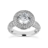 Diamond Platinum Engagement Ring 1.89ct