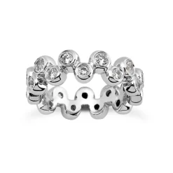 Diamond Platinum Eternity Band 0.99ct