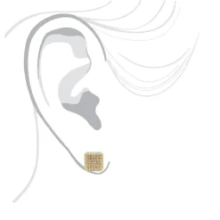 Pave Diamond Stud Earrings Under 300 - 10K White Gold Square Studs 0.33ct 19 Pave Diamond Stud Earrings Under 300 - 10K White Gold Square Studs 0.33ct -The King Of Accessories diamond stud earrings under 300 10k gold studs 029ct bodye