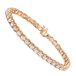 Diamond Tennis Bracelet 5.50ct - 14K White Gold Round Prong 8 Diamond Tennis Bracelet 5.50ct - 14K White Gold Round Prong -The King Of Accessories diamond tennis bracelet 550ct 14k round prong p 22420 ro