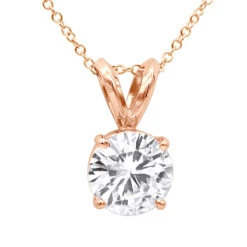 14K White Gold Floating 1/2-3 Carat Diamond Solitaire Pendant Ladies Necklace 10 14K White Gold Floating 1/2-3 Carat Diamond Solitaire Pendant Ladies Necklace -The King Of Accessories floating 12 3 carat diamond solitaire pendant necklace in 14k white gold 000916 rose
