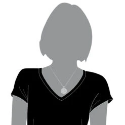 Ladies Diamond Medallion Flower Pendant 0.12ct 10K White Gold 9 Ladies Diamond Medallion Flower Pendant 0.12ct 10K White Gold -The King Of Accessories flower jewelry ladies diamond medallion pendant 012ct 10k bodwh