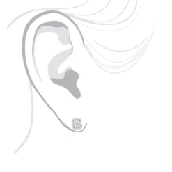 Halo 3 Carat Look Cluster Diamond Stud Earrings 1ct By Luxurman -The King Of Accessories halo 3 carat look cluster diamond stud earrings 1ct by luxurman bodwh