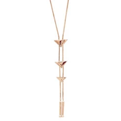 14K White Gold Diamond Triangle Necklace For Women Adjustable By LUXURMAN 0.25ct 17 14K White Gold Diamond Triangle Necklace For Women Adjustable By LUXURMAN 0.25ct -The King Of Accessories jewelry 14k gold diamond triangle necklace for women adjustable by luxurman 025ct backro