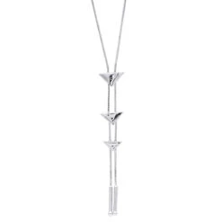 14K White Gold Diamond Triangle Necklace For Women Adjustable By LUXURMAN 0.25ct 15 14K White Gold Diamond Triangle Necklace For Women Adjustable By LUXURMAN 0.25ct -The King Of Accessories jewelry 14k gold diamond triangle necklace for women adjustable by luxurman 025ct backwh