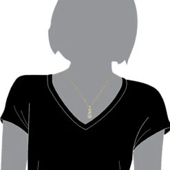 3 Stone Infinity Diamond Pendant For Women 14K Rose Gold By Luxurman -The King Of Accessories jewelry 3 stone infinity diamond pendant for women 14k gold by luxurman bodye