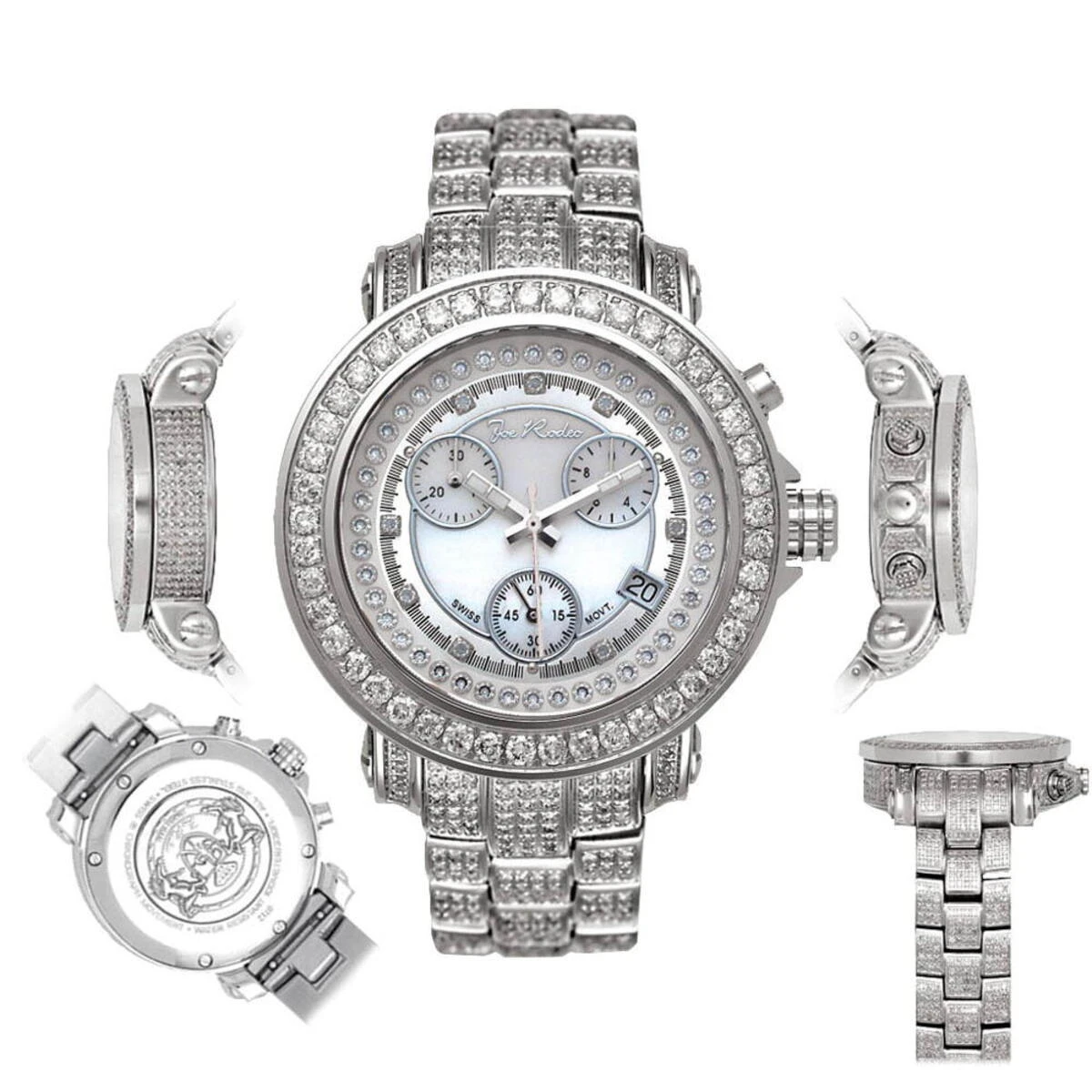 Joe Rodeo JoJo Rio Women's Diamond Watch 9.50ct 6 Joe Rodeo JoJo Rio Women's Diamond Watch 9.50ct - Image 6