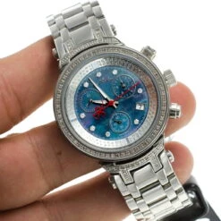 Joe Rodeo Master Diamond Women's Watch Blue MOP 0.90ct -The King Of Accessories joe rodeo master diamond womens watch 090ct p 35835 bod3